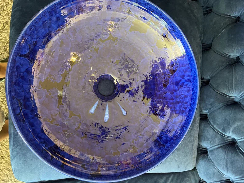 Royal Blue Bliss Vessel Sink
